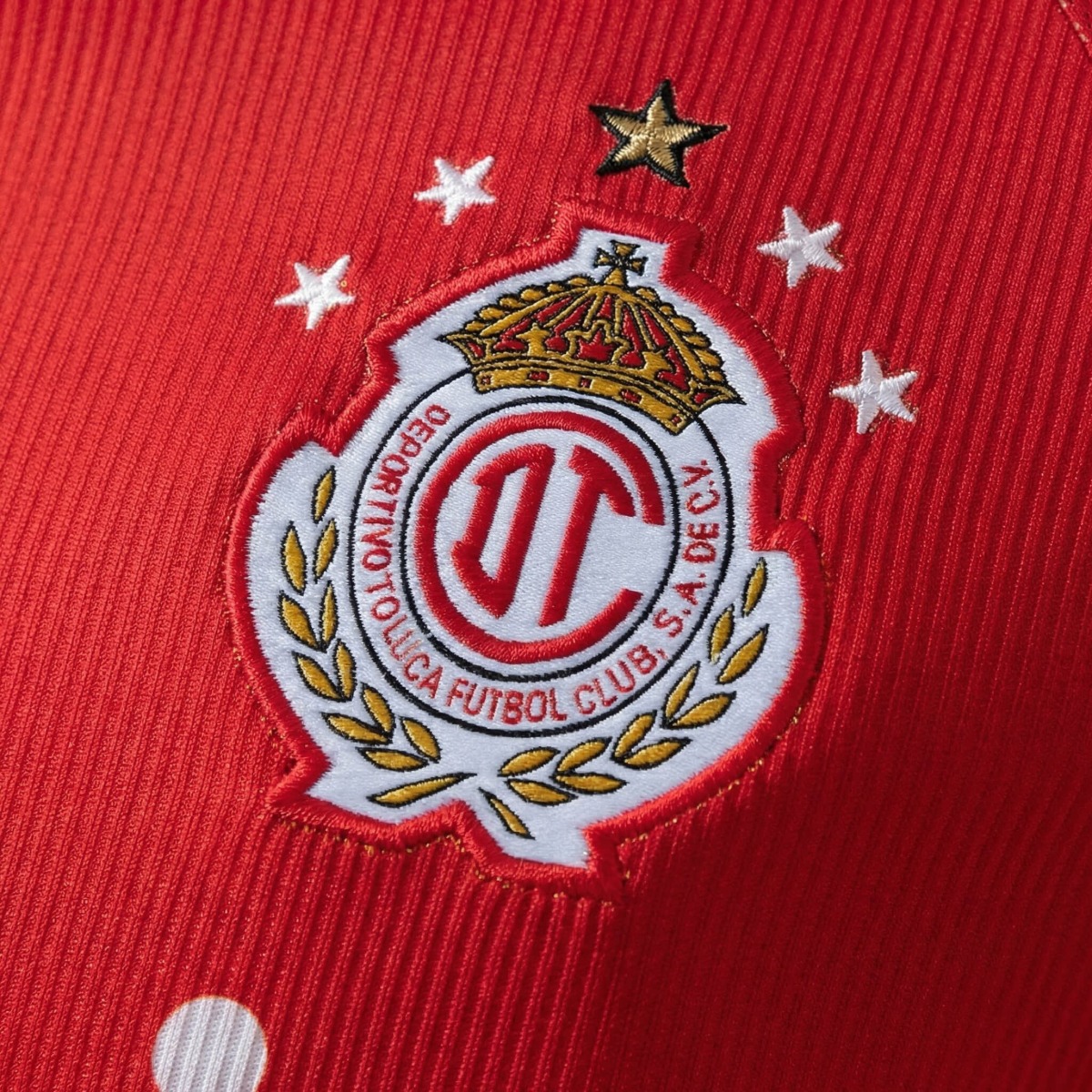 Retro 1999/2000 Toluca Home Jersey Fan version
