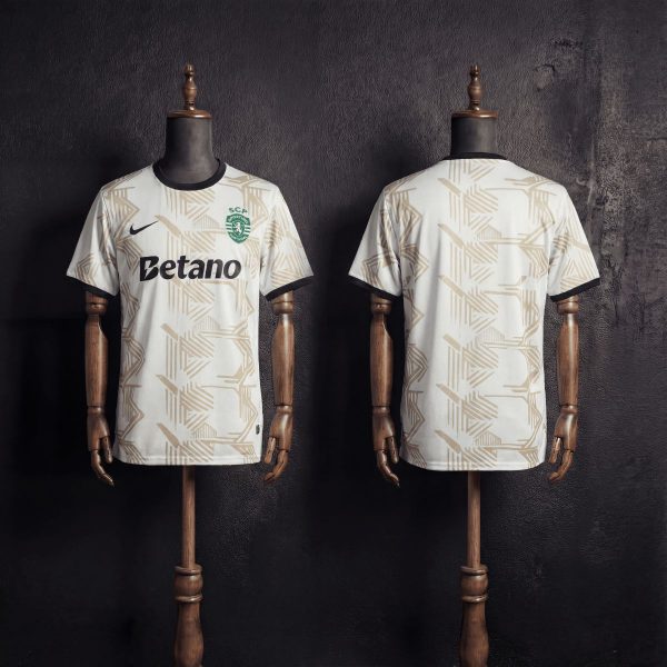 2025/26 Sporting Lisbon Special Edition Beige jersey Fan version
