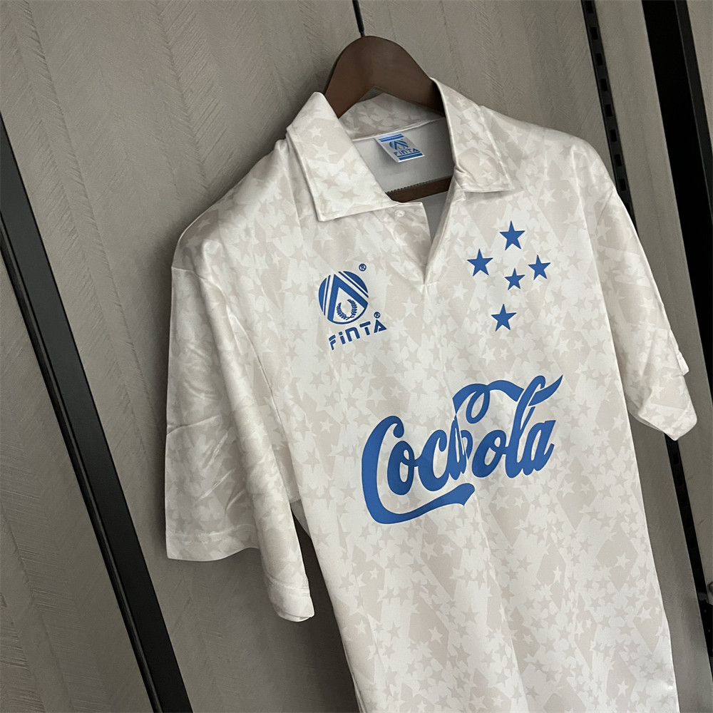 Retro 1993/94 Cruzeiro Away jersey Fan Version