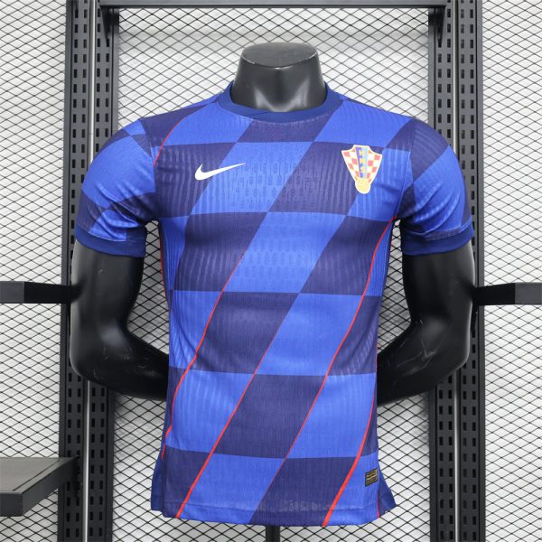 24/25 Croatia Euro Away Jersey Player Version