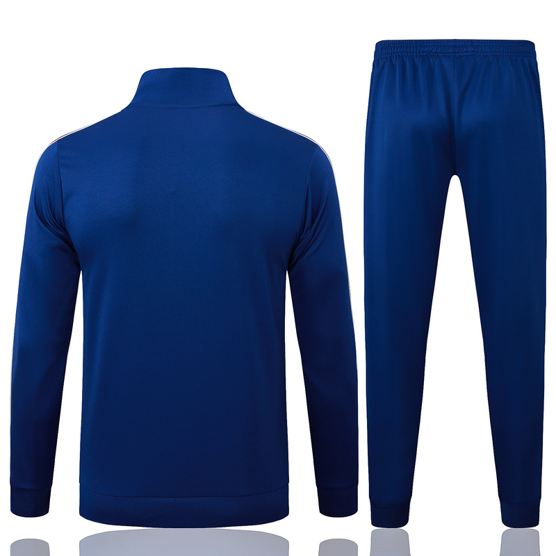 2025/26 Arsenal Blue Jacket Training Suit Set Football Team Shirt Sports Fashion