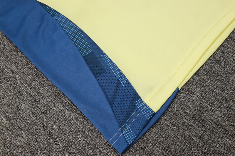 24/25 Ajax Light yellow Training Set Shirt and Shorts