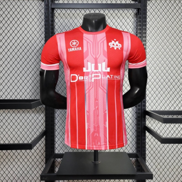 2025/26 Marseille Special Edition Red jersey Player Version