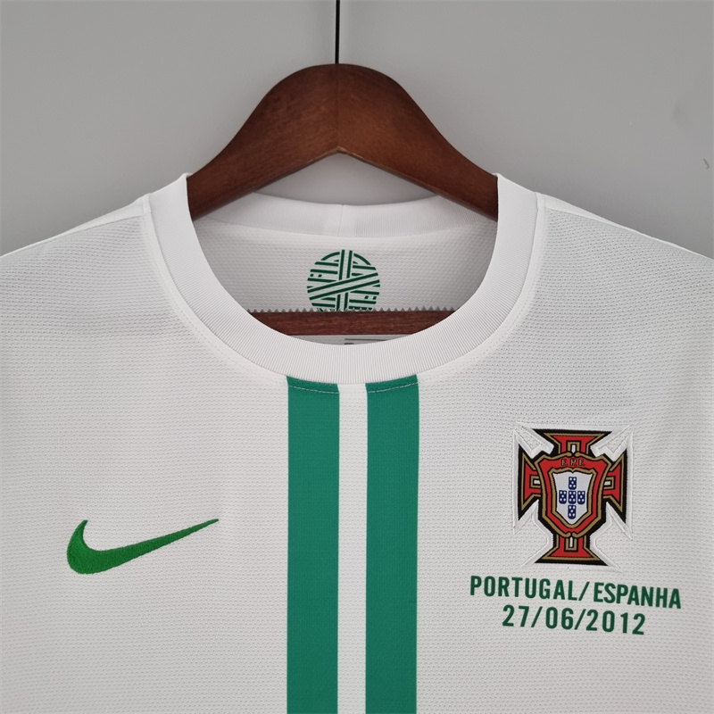Retro Portugal 2012 away Long Sleeve jersey Fan Version