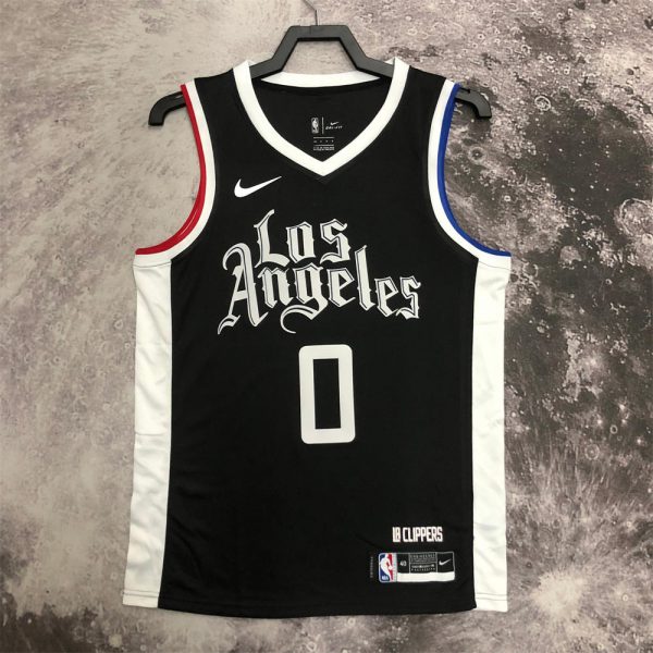 NBA Los Angeles Clippers Jersey WESTBROOK#0 S-XXL