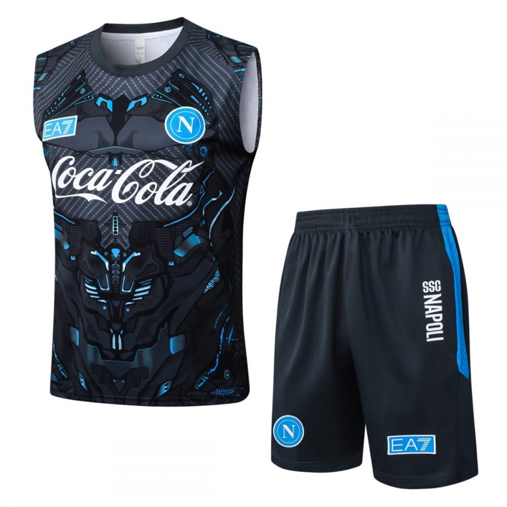 2026 Naples Charcoal gray Training Set Shirt and Shorts