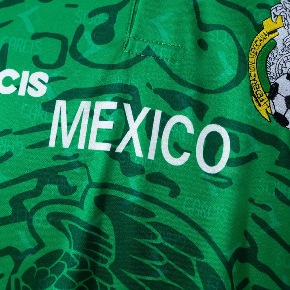 Retro Mexico 1999 Home Jersey Fan Version