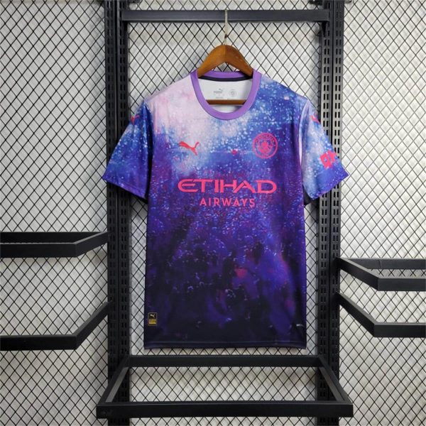 2025/26 Manchester City Purple concept version Jersey Fan Version