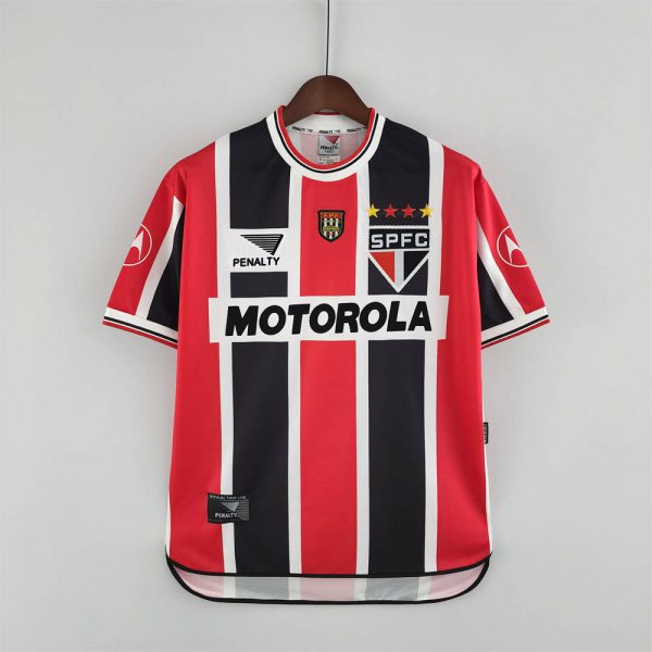Retro 2000 sao paulo away jersey Fan Version