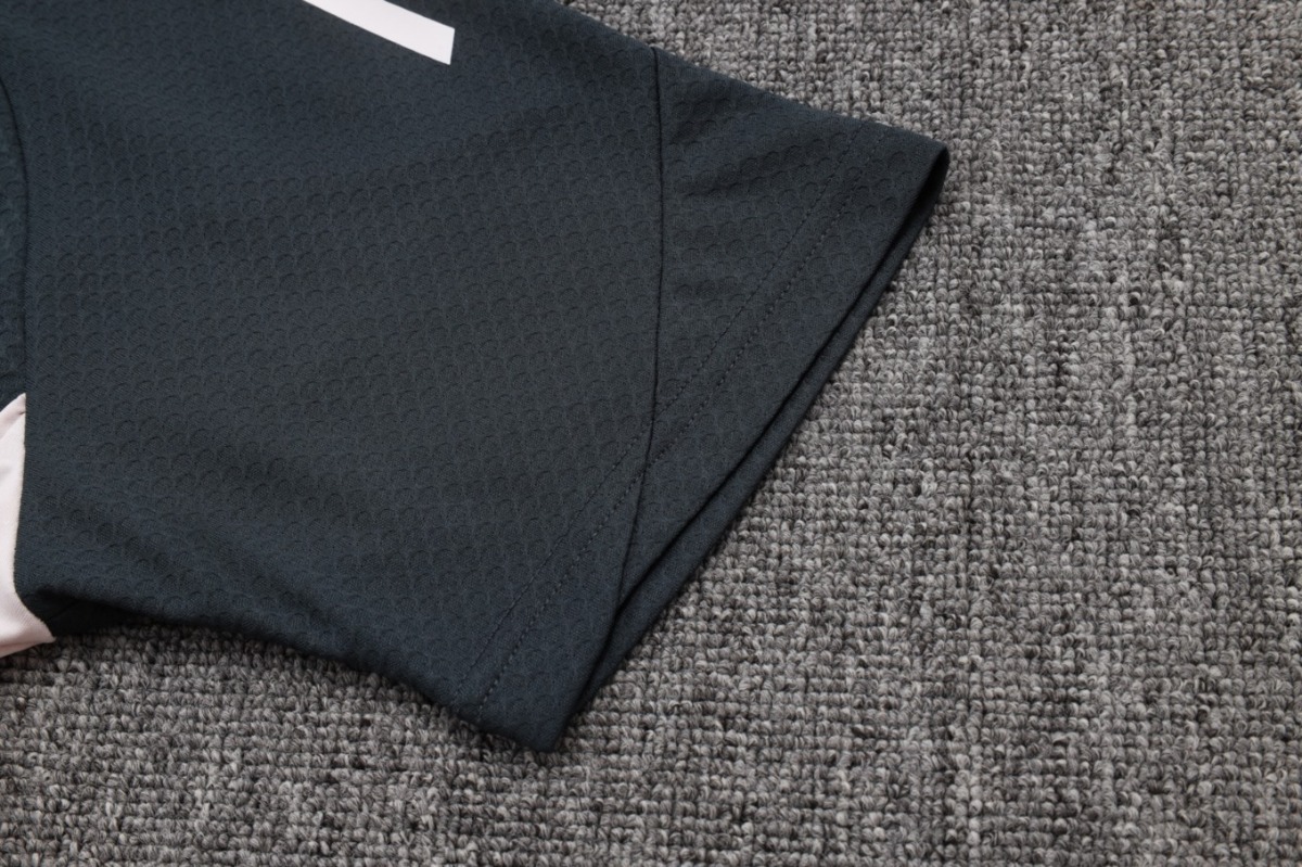 2026 Real Madrid Dark gray Training Set Shirt and Shorts