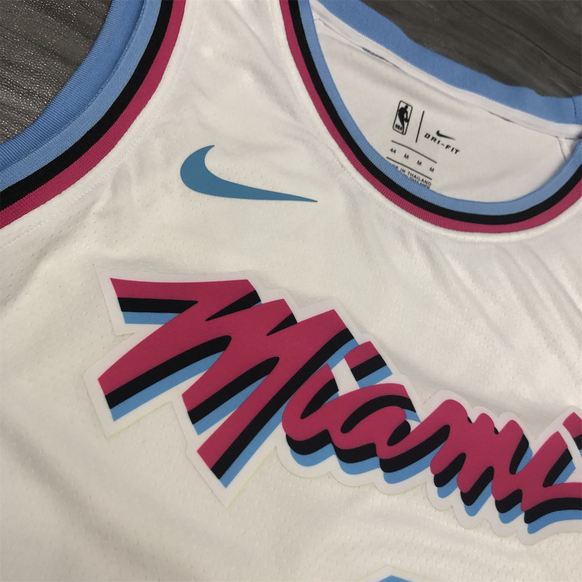 NBA Miami Hearts round neck White Jersey Butler #22 S-XXL
