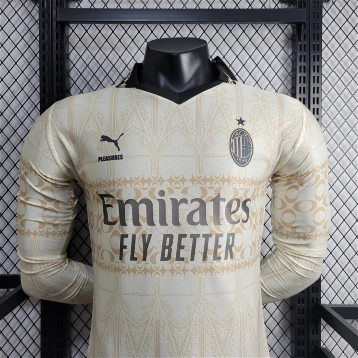 24/25 AC Milan Co-Branded Edition Jersey Long Sleeve Player Version