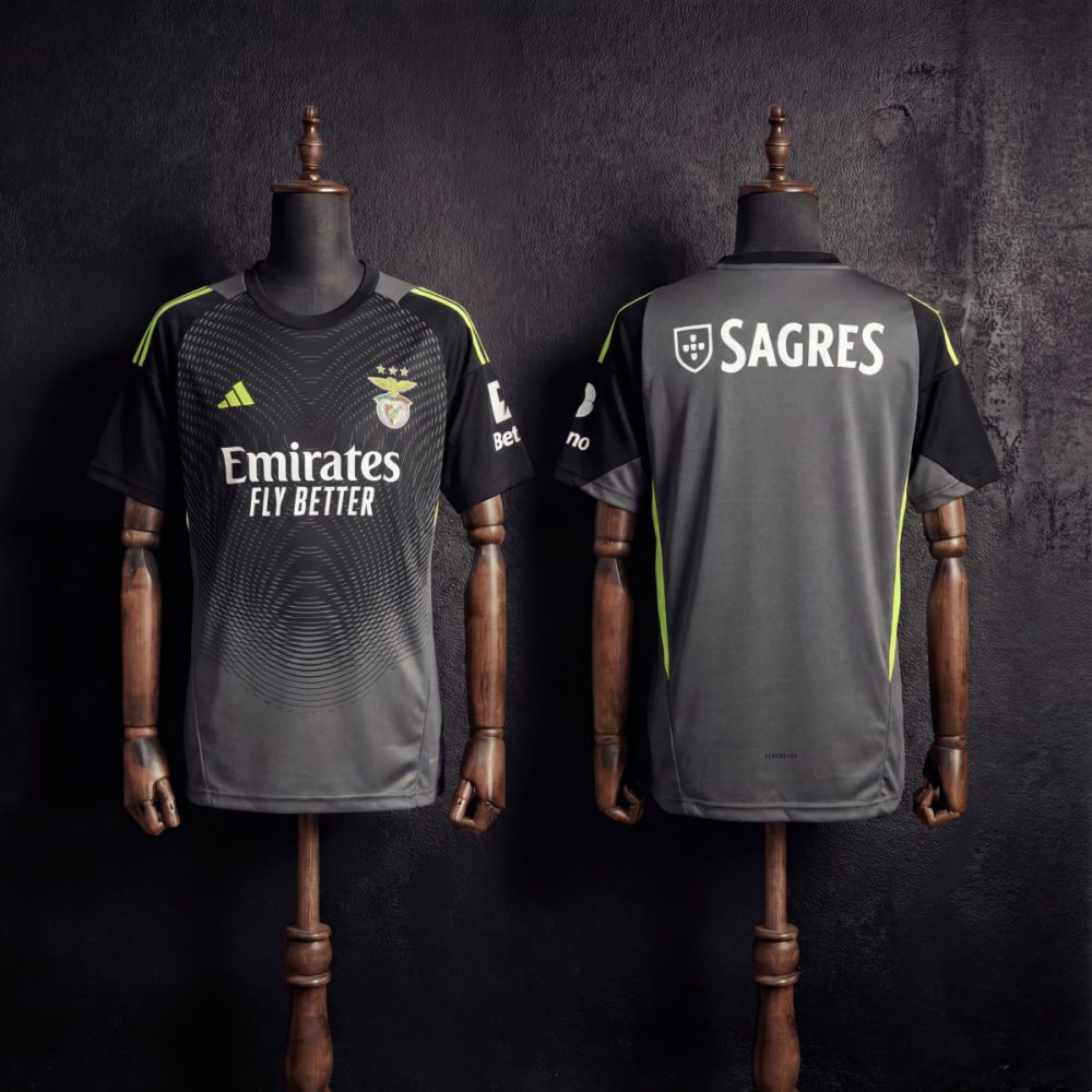 25/26 Benfica Goalkeeper Gray Jersey Fan version