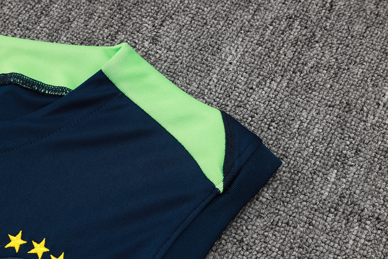 24/25 Brazil Blue Training Set Shirt and Shorts