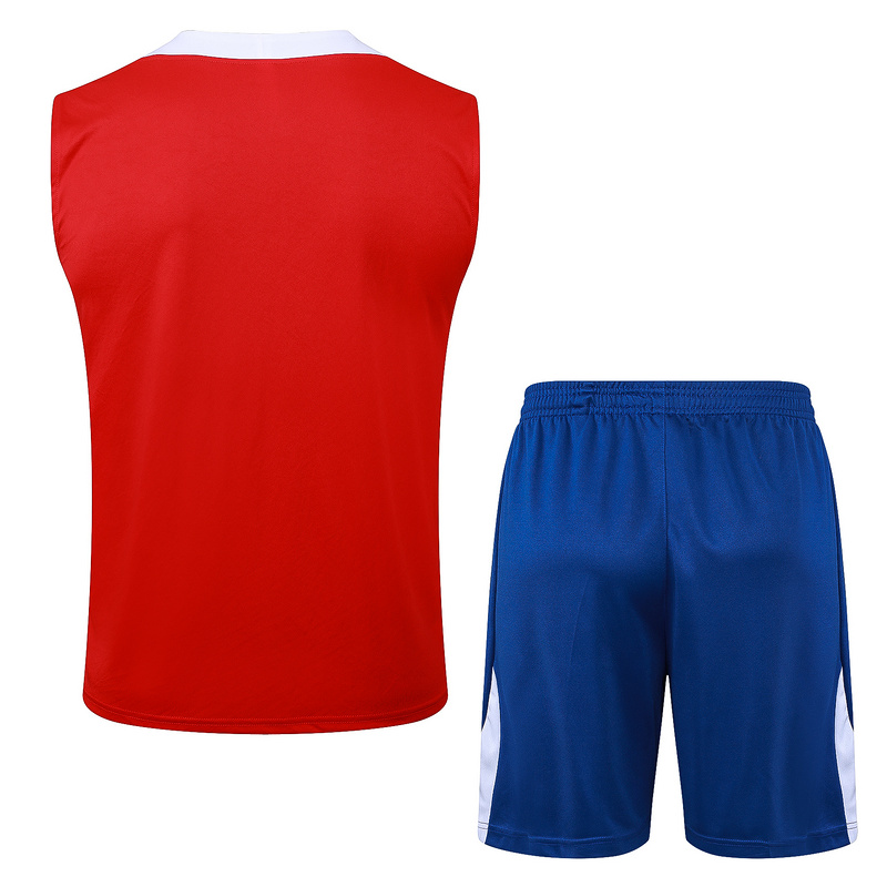 24/25 Paris Red Training Set Shirt and Shorts