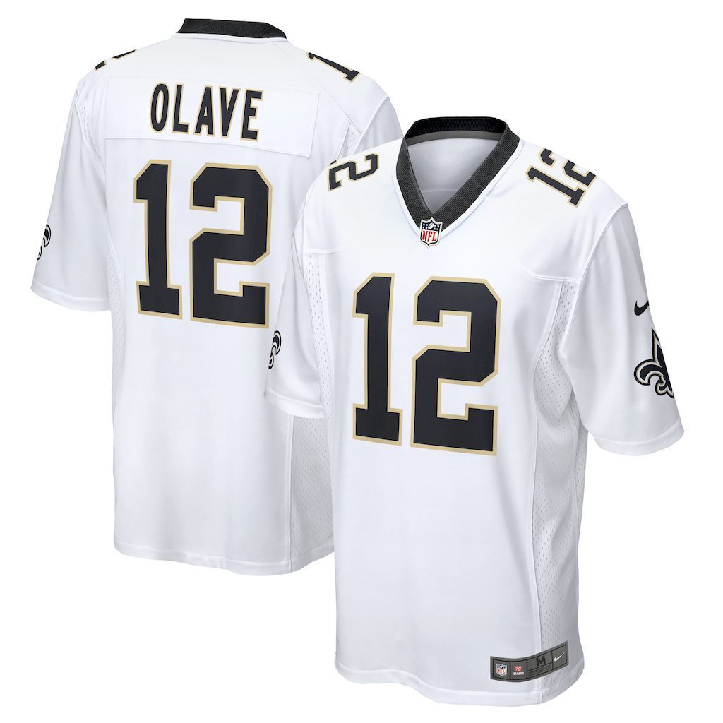 NFL New Orleans Saints Jeysey OLAVE #12