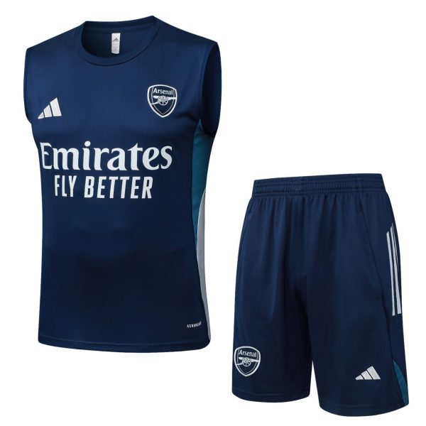 2026 Arsenal Royal blue Training Set Shirt and Shorts