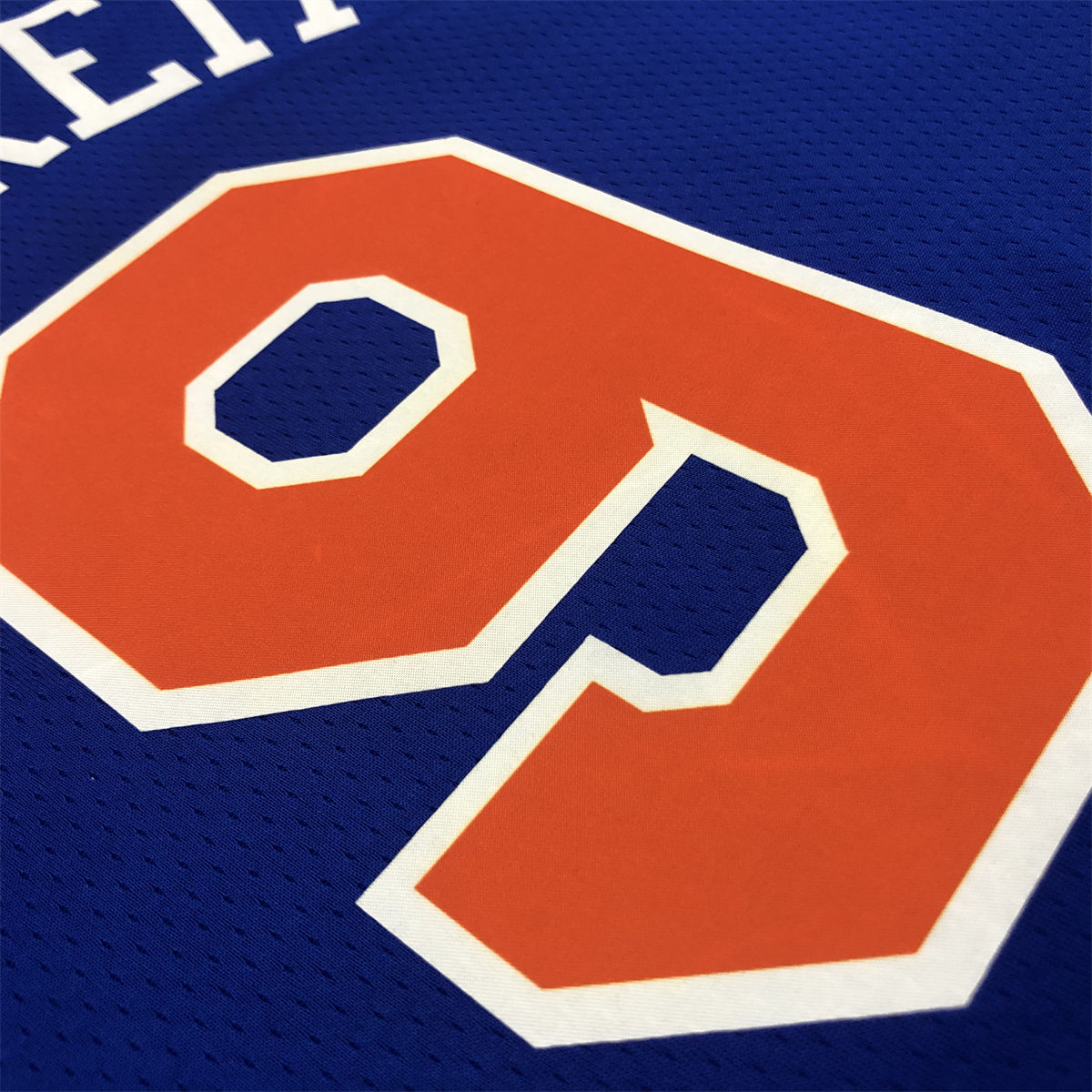 NBA New York Knicks Round Neck Blue jersey BARRETT#9 S-XXL