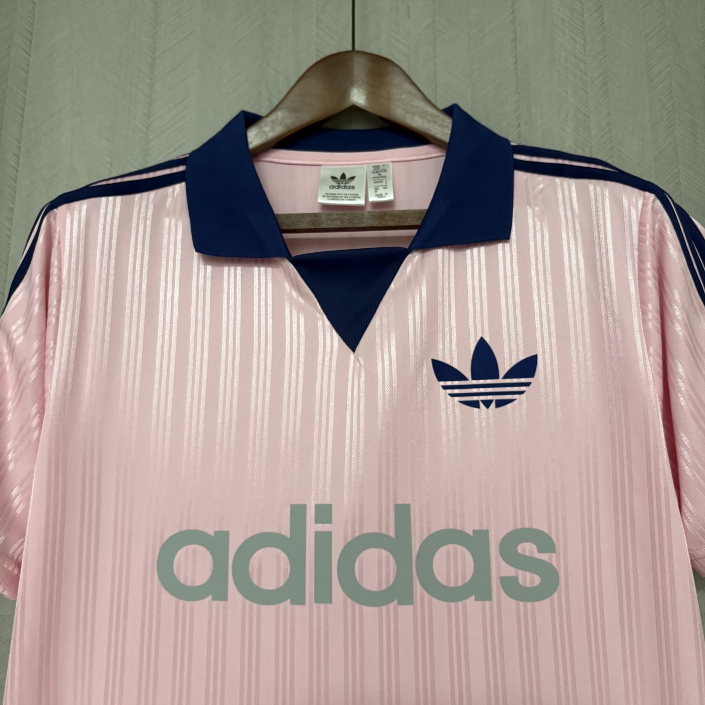 2025 Adidas Navy Pink jersey Fan Version