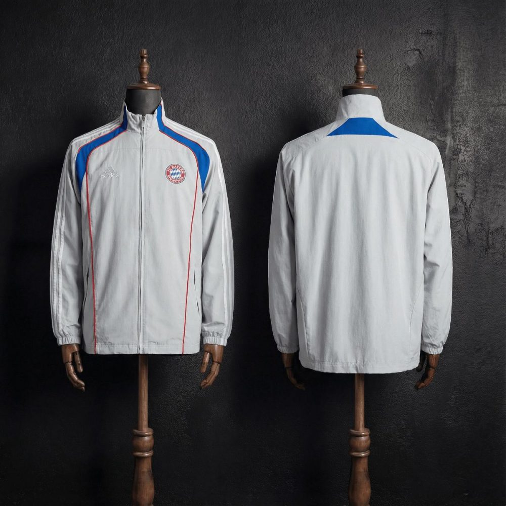 2026 Bayern Munich White Windbreaker Sport Unifom jersey Sport Unifom