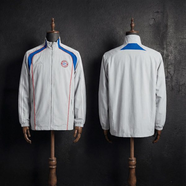 2026 Bayern Munich White Windbreaker Sport Unifom jersey Sport Unifom