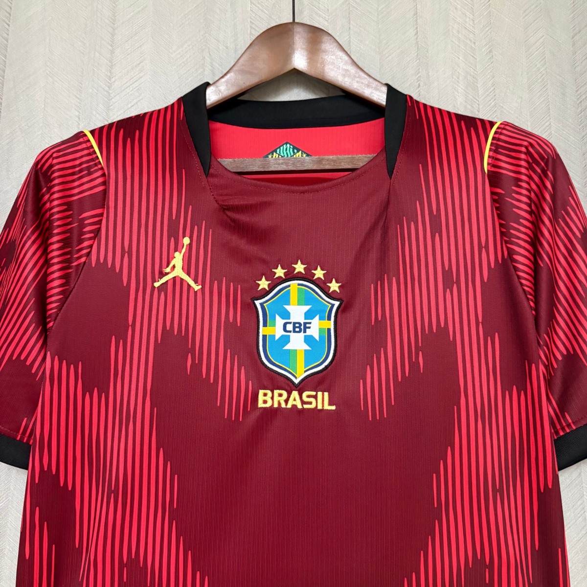Brazil 2026 World Cup Special Edition Red Jersey Fan version