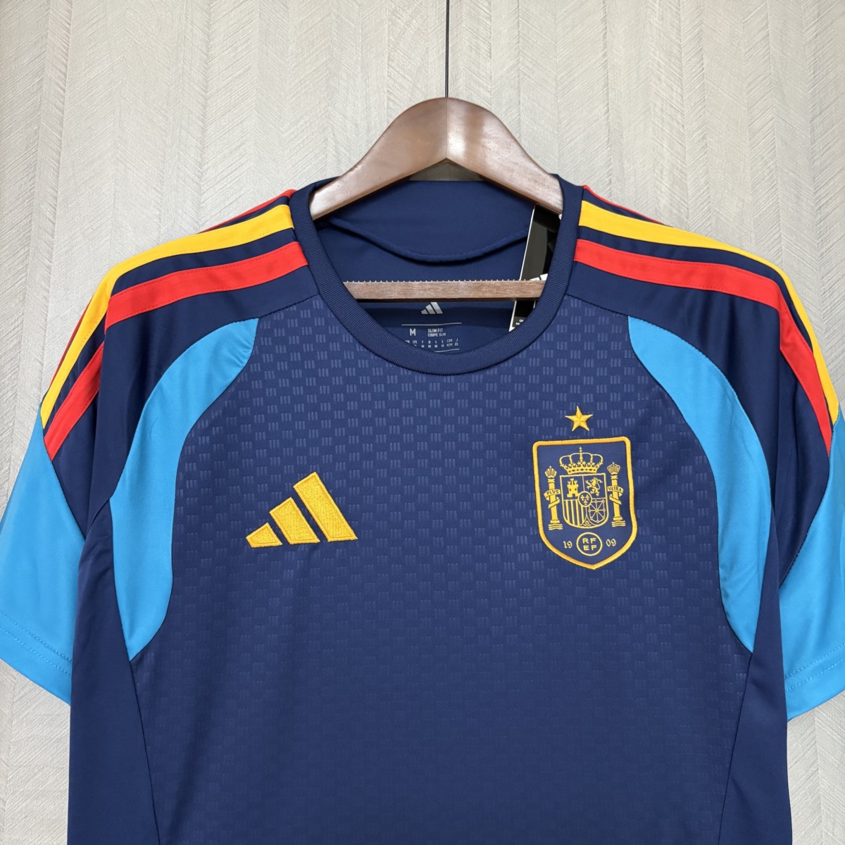 2026 Spain Training Royal Blue Jersey Fan Version