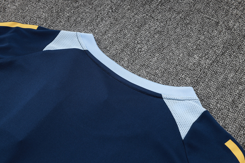 24/25 Real Madrid Royal blue Training Set Shirt and Shorts