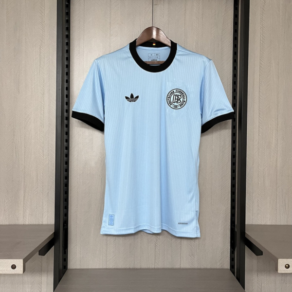 2025/26 Germany 125th Anniversary Blue Jersey Fan Version