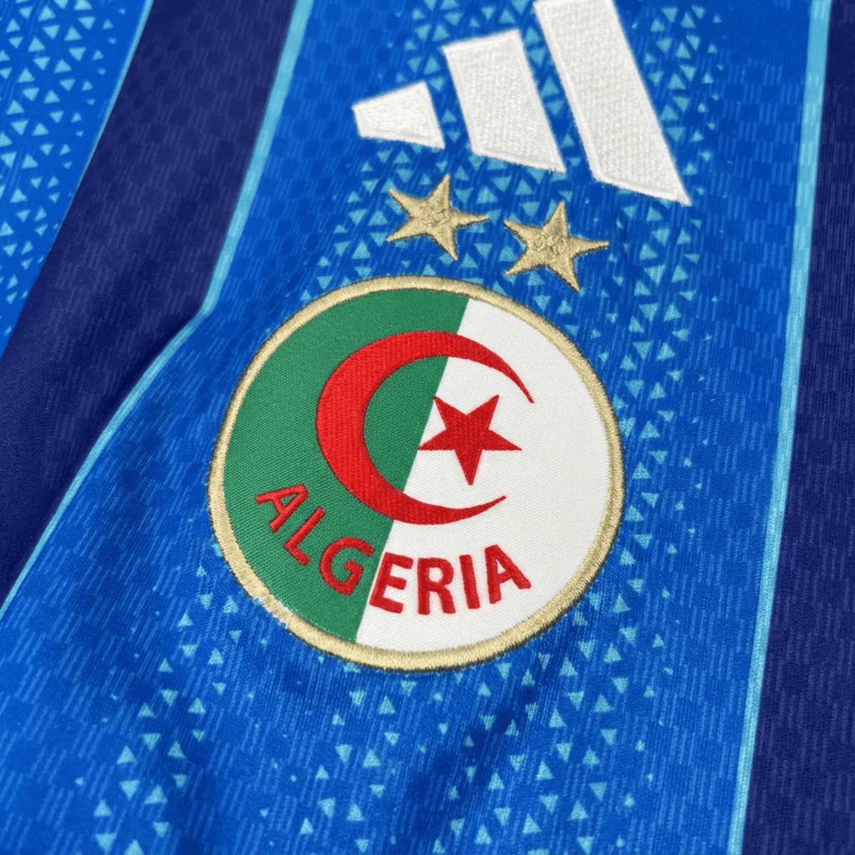 Algeria 2026 World Cup Pre-Match Blue jersey Fan version