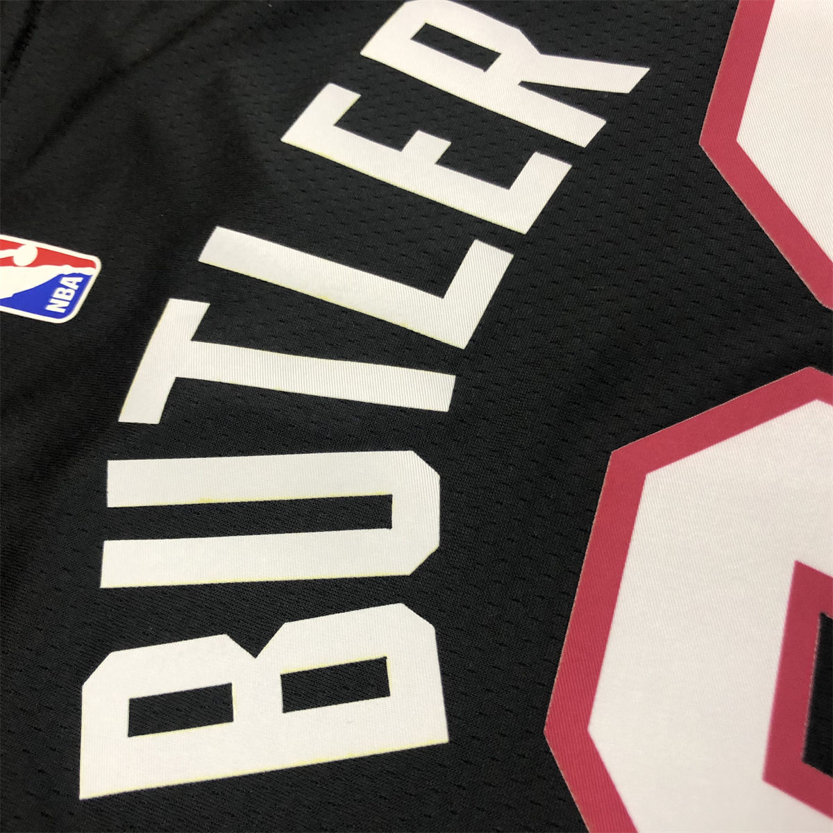 NBA Miami Hearts V-Neck Black Jersey BATLER#22 S-XXL