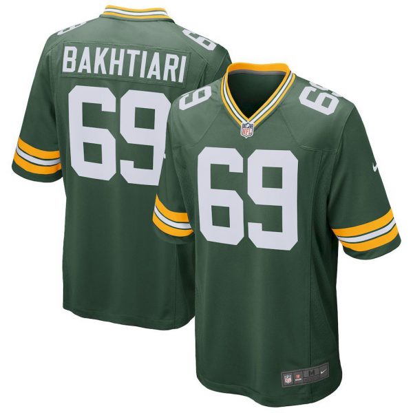 NFL Green Bay Packers Jeysey BAKHTIARI #69