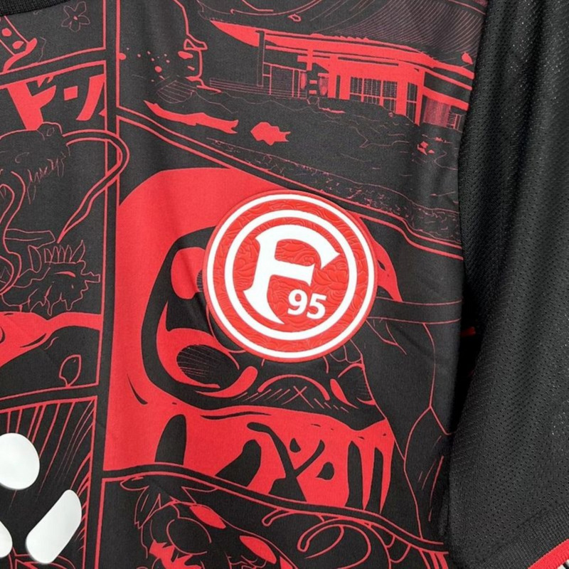 2024/25 Fortuna Düsseldorf Special Edition Red Jersey Fan Version