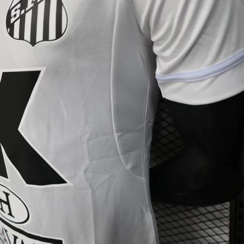 2024/25 Santos Home Jersey With Sponsors jersey Player Version