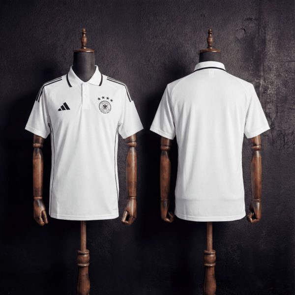 2026 Germany Training White Polo Fan version