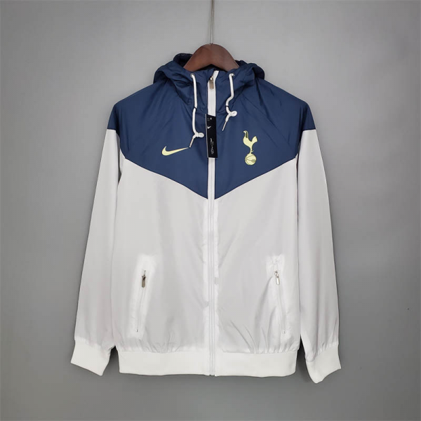 21/22 Windbreaker Tottenham Blue and White Sport Unifom jersey Sport Unifom