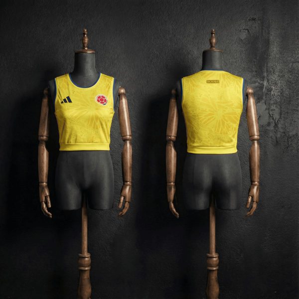 Women's Football Vest Colombia 2026 World Cup Home Jersey