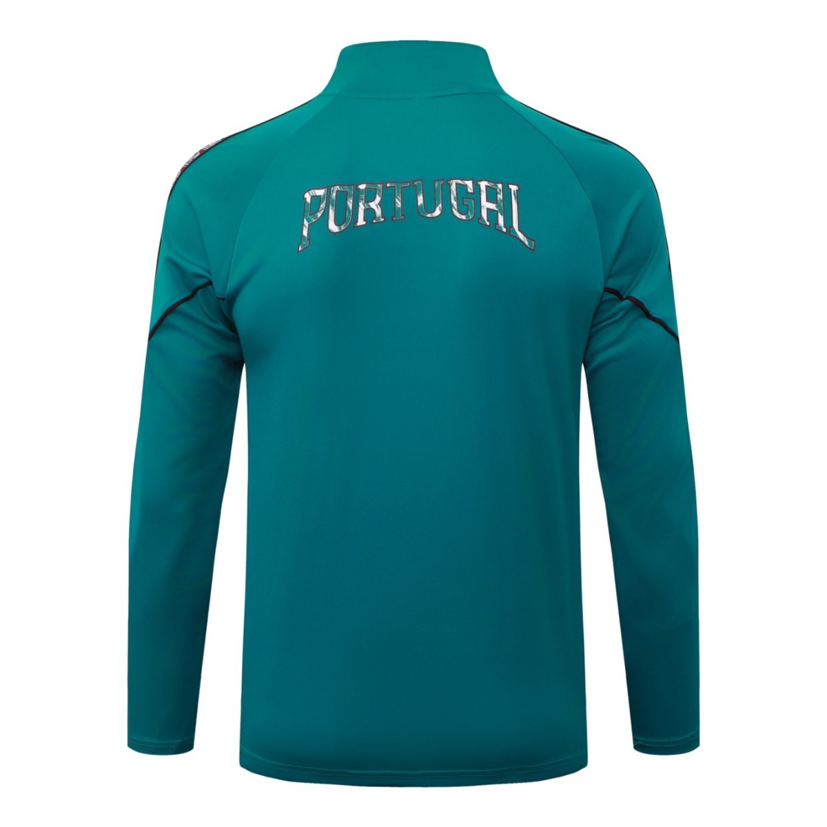 2026 Portugal Green Long-sleeved half-pull training kit