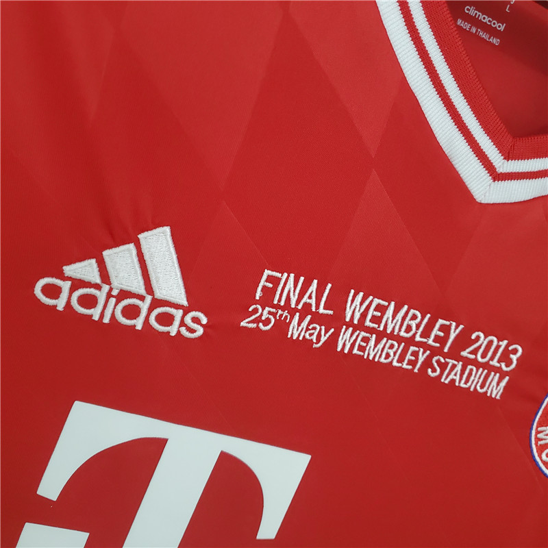 Retro Bayern Munich 13/14 Champions League Home jersey Fan Version