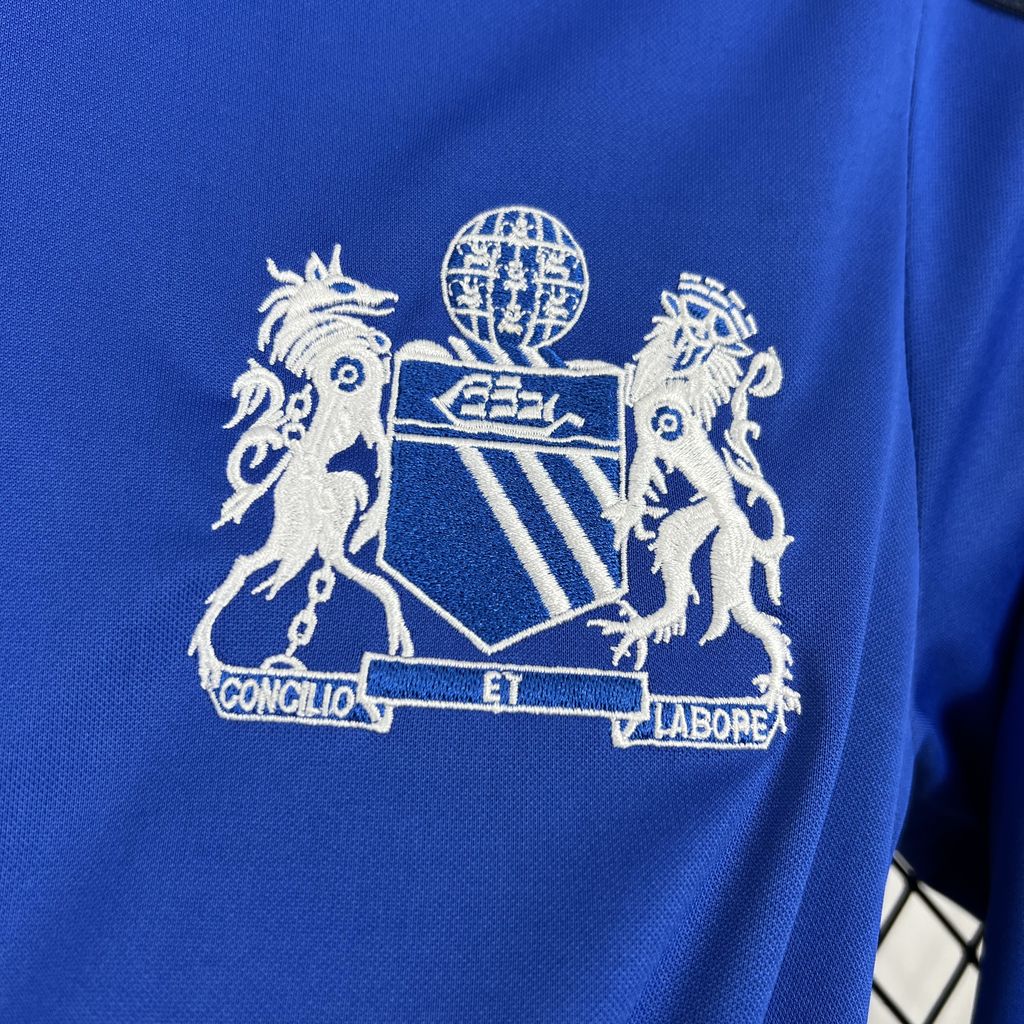 24/25 Manchester United Joint Edition Blue Long Sleeves jersey Fan Version