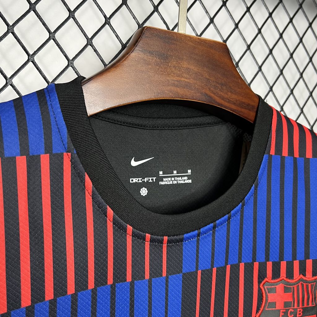24/25 Barcelona Pre-Match Jersey Fan Version