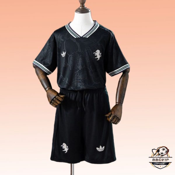 25/26 Kids Juventus Second Away jersey Kid Kits Size 16-28