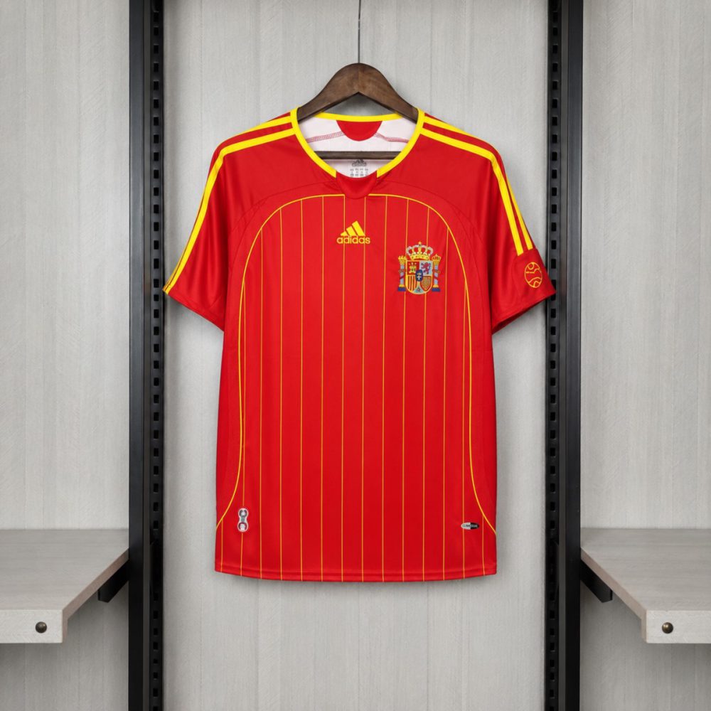 Retro Spain 2006 Home Jersey Fan Version