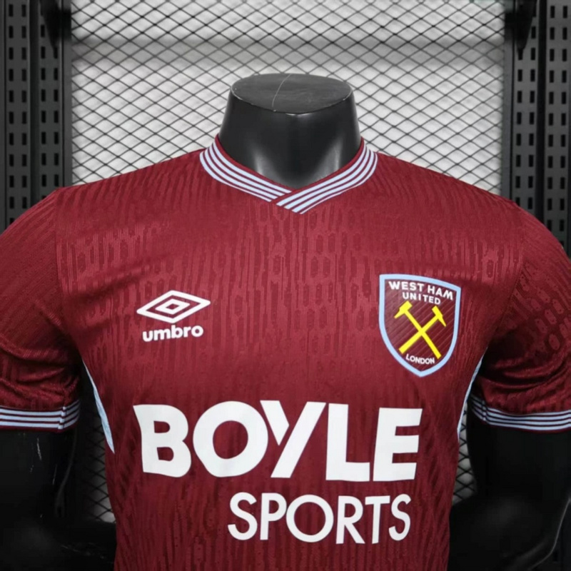 2025/26 West Ham United Home jersey Player Version