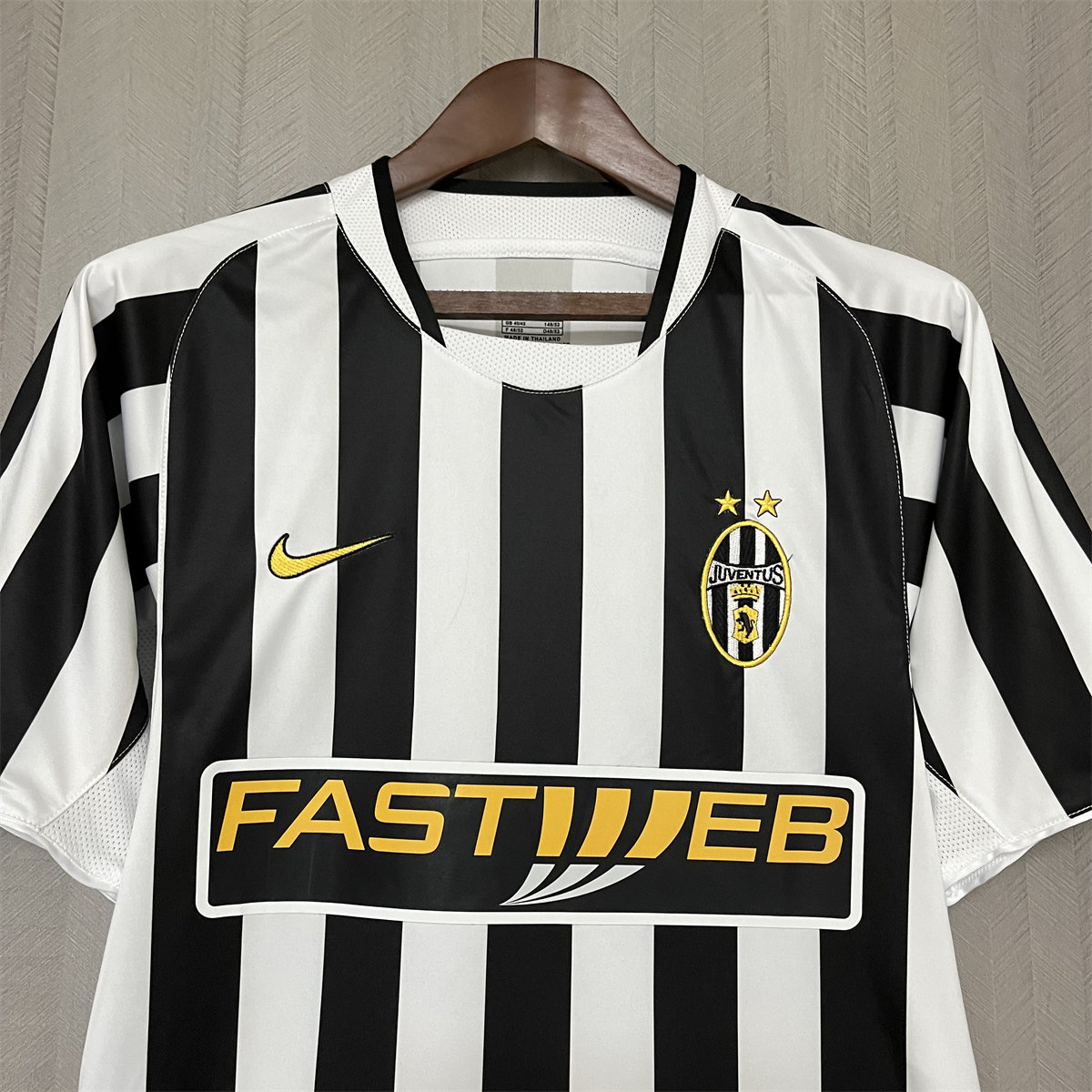 Retro Juventus 03/04 Home  jersey Fan Version