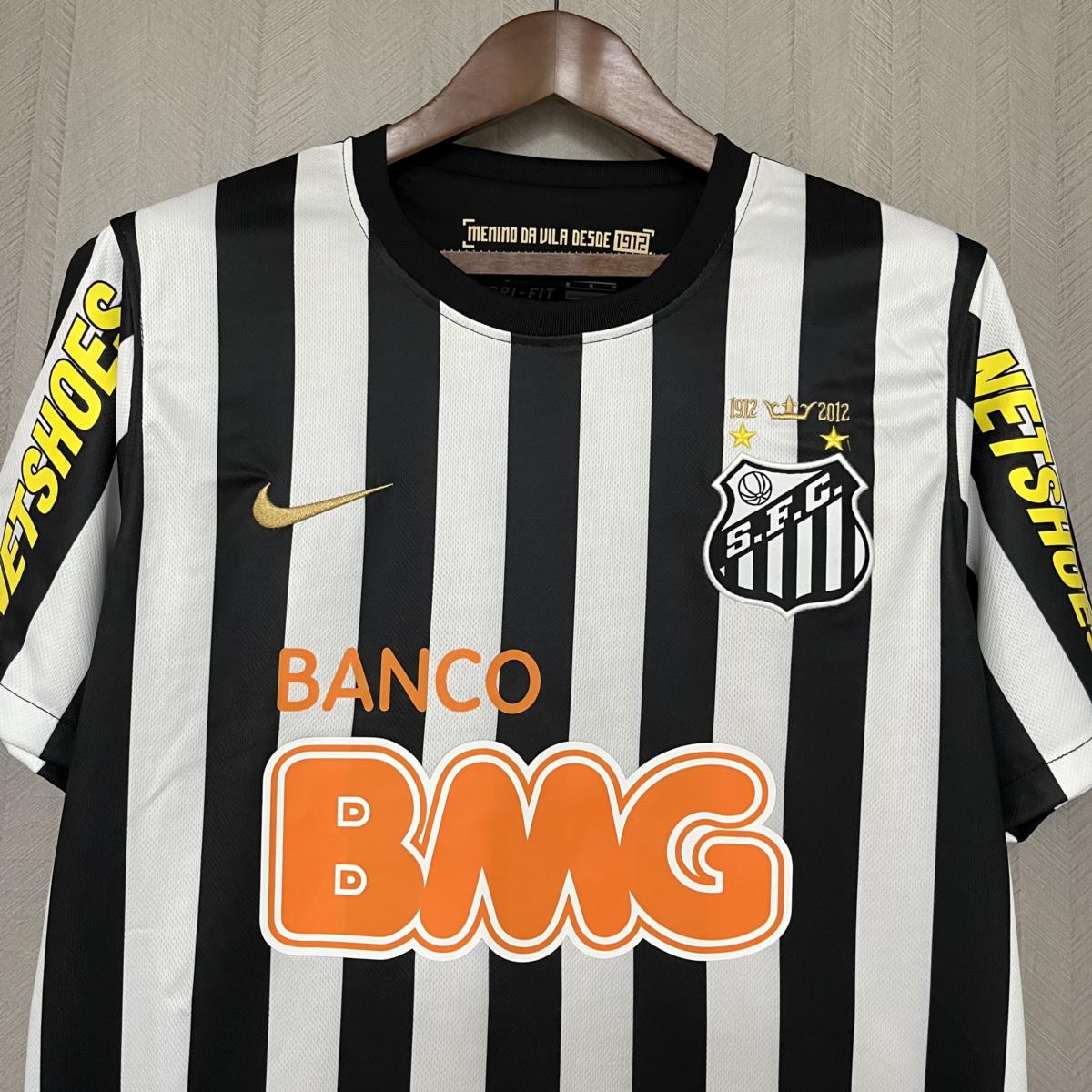 Retro 2012 Santos away jersey Fan Version