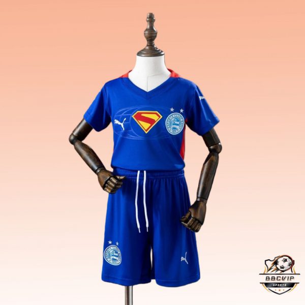 2025/26 Bahia Superman Edition jersey kids Kits size: 16-28