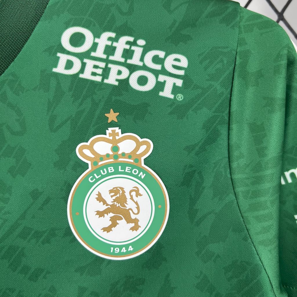 2024/25 Club León F.C. Home jersey Kid Kits Size 16-28
