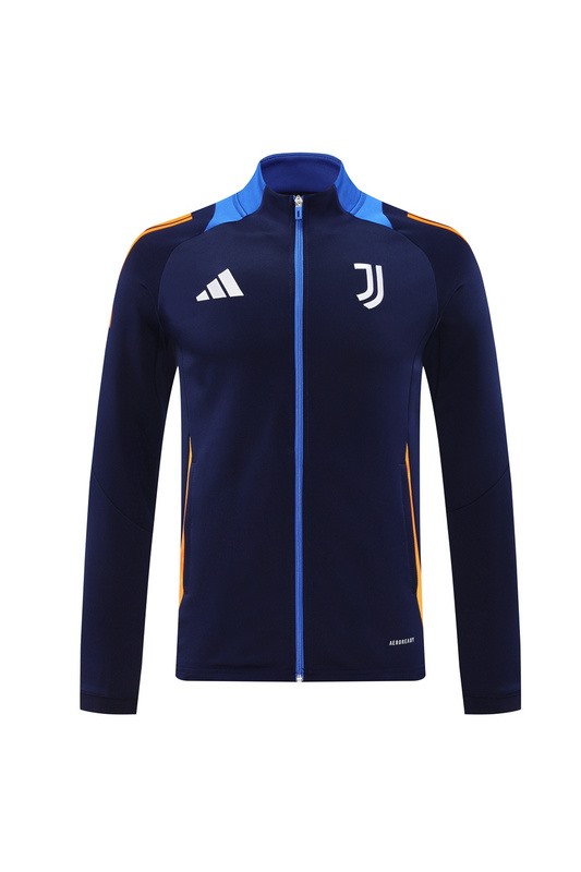 2024 Juventus Royal Blue Jacket Training Suit Set Football Team Shirt Sports Fashion