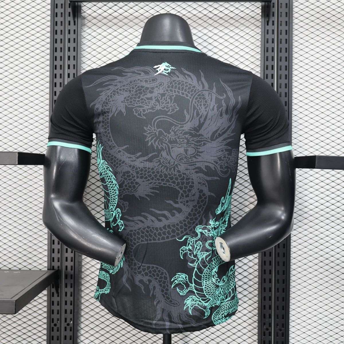 2025/26 Algeria Special Edition Black Dragon jersey Player Version